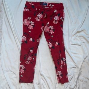 Medium floral pants from Old Navy
